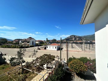 A Semi-Detached Villa With A Shared Pool For Sale - Bedroom Balcony with natural views