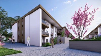 Notable Apartments For Sale In Kusadasi - Pathways in the complex