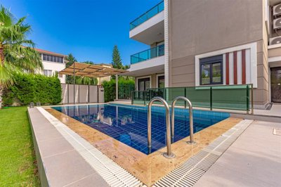 An Elegant Villa With Private Facilities For Sale in Belek - A beautiful landscaped private garden