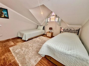 An Expansive Duplex Property For Sale In Fethiye – Upper floor twin bedroom