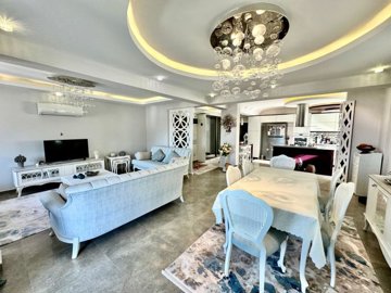 An Expansive Duplex Property For Sale In Fethiye – Stylish open-plan living space