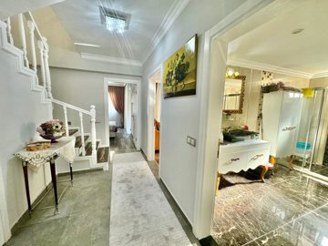An Expansive Duplex Property For Sale In Fethiye – Hallway and main bathroom