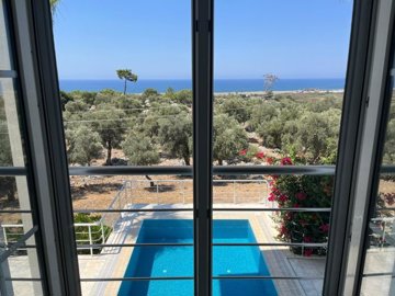 A Dream Villa In Dalaman With Sea & Nature Views & A Private Pool For Sale - Stunning sea views from the window