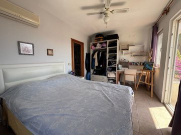 A Fully Furnished Duplex Apartment in Dalyan For Sale - Spacious first double bedroom
