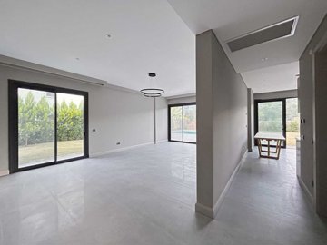 Ultra-Modern Twin Villa In Milas, Bodrum For Sale - Hallway through to the kitchen and lounge