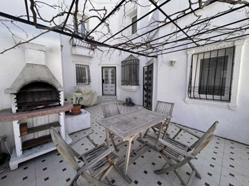 Traditional Bodrum Villa For Sale – Beautiful terrace featuring a BBQ