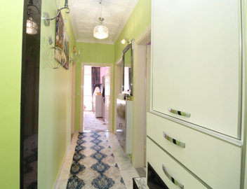 Centrally Located Apartment In Belek, Antalya For Sale - Long hallway
