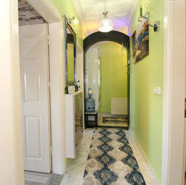 Centrally Located Apartment In Belek, Antalya For Sale - Hallway with storage