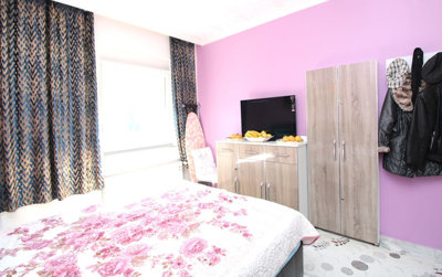 Centrally Located Apartment In Belek, Antalya For Sale - Double bedroom