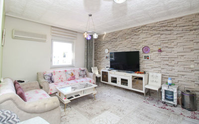 Centrally Located Apartment In Belek, Antalya For Sale - Fully furnished lounge