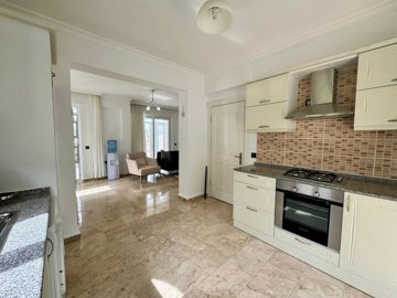 Detached Triplex Fethiye Property For Sale - Kitchen to the lounge