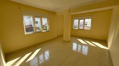Primely Located Twin Villa For Sale in Antalya - A good-sized bedroom