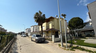 Primely Located Twin Villa For Sale in Antalya - Street view to the villa