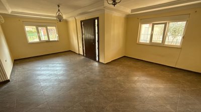 Primely Located Twin Villa For Sale in Antalya - Large, open-plan living space