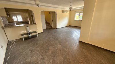 Primely Located Twin Villa For Sale in Antalya - Kitchen and lounge