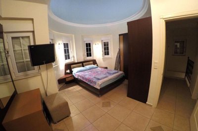 Enticing Villa With A Private Pool For Sale in Antalya - Large double bedroom