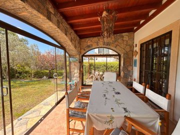 Luxury Property For Sale In Yalikavak Centre - Winter garden with seating