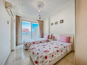 Sea View Alanya Investment Property For Sale – Second bedroom with a balcony
