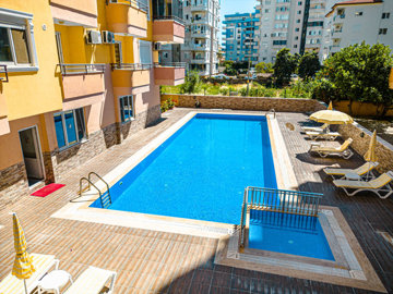 Sea View Alanya Investment Property For Sale – Communal pool with sun terraces