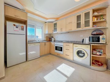 Sea View Alanya Investment Property For Sale – Modern kitchen with built-in appliances