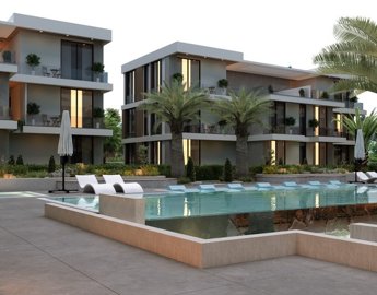 Smart Home Apartment For Sale In Antalya - A luxury complex of apartments