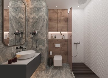 Smart Home Apartment For Sale In Antalya - Luxury fully fitted shower rooms