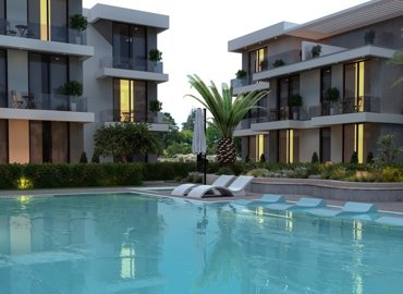 Smart Home Apartment For Sale In Antalya - Communal swimming pool