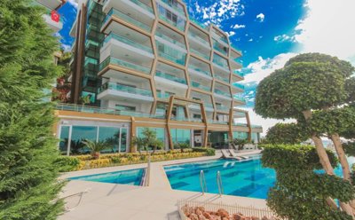 Immaculate Apartment For Sale In Alanya - A modern complex with communal facilities