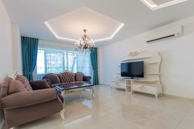 Immaculate Apartment For Sale In Alanya - Elegant lounge area