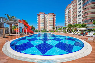 Modern Property For Sale in Mahmutlar, Alanya - Social exterior facilities