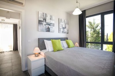 A Serene Duplex Garden Apartment In Bodrum For Sale - First double bedroom