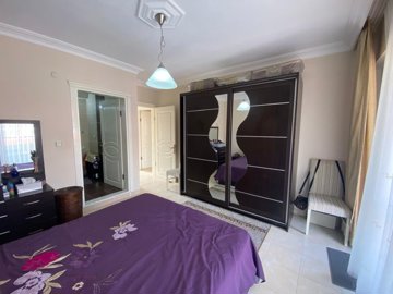 A Must-See & Ready-To-Move Apartment For Sale In Didim – Beautifully furnished master bedroom