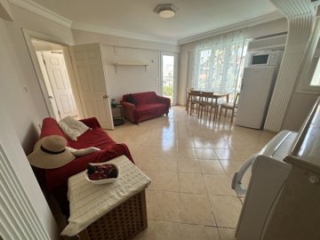 Great-Value Apartment For Sale In Scenic Dalyan - Spacious lounge with balcony