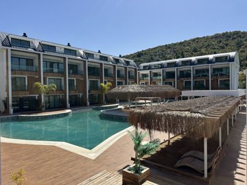 Tranquil Duplex Property For Sale In Alanya – Olympic communal pool