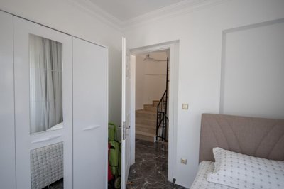 A Flawless Detached Triplex Villa For Sale In Akbuk – Second bedroom