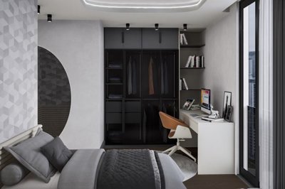 Smart Home Investment Properties For Sale In Antalya - Desirable bedroom
