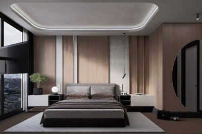 Smart Home Investment Properties For Sale In Antalya - Generously sized double bedroom