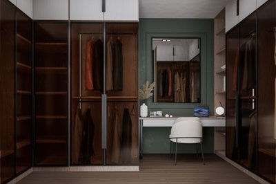 Smart Home Investment Properties For Sale In Antalya - Large closet