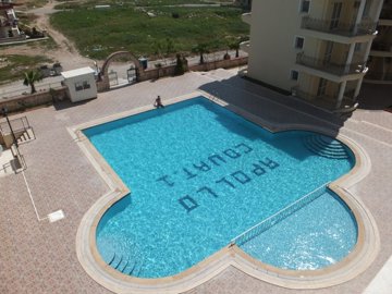 Duplex Sea View Penthouse In Didim For Sale - Enticing shared swimming pool
