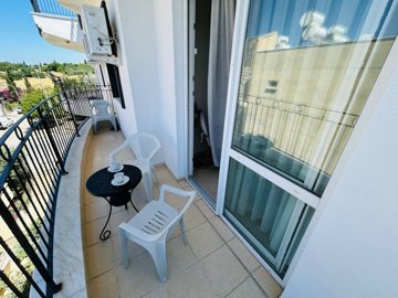 Duplex Sea View Penthouse In Didim For Sale - Bedroom balcony