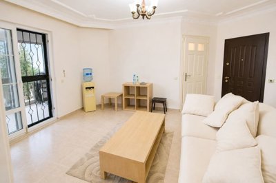 Marina View Didim Property - Lounge with exterior access