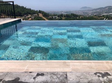 An Idyllic Nature View Alanya Property For Sale - Infinity swimming pool with nature views