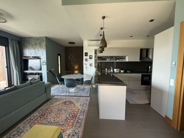 A Must-See Duplex Property For Sale In Bodrum - Kitchen and dining area