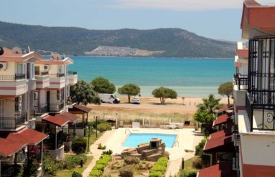 Semi-Detached Triplex Villa For Sale In Fevzipasa, Didim Near Akbuk – Views over the complex and sea