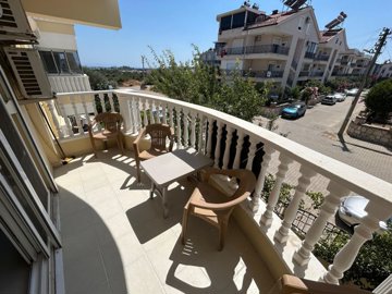 Sea View Property For Sale In Didim Ideal For Investment – Large balcony with local views