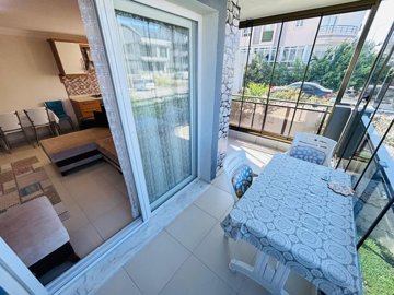 Sea View Apartment For Sale In Hisar, Didim - Balcony from the living space