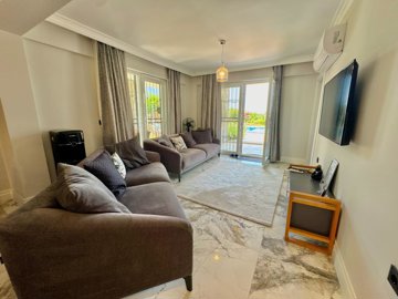 A Serene Investment Property In Fethiye For Sale - Apartment's living room