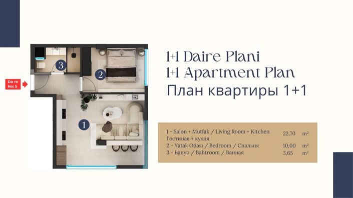 Image No.12-1 Bed Apartment for sale