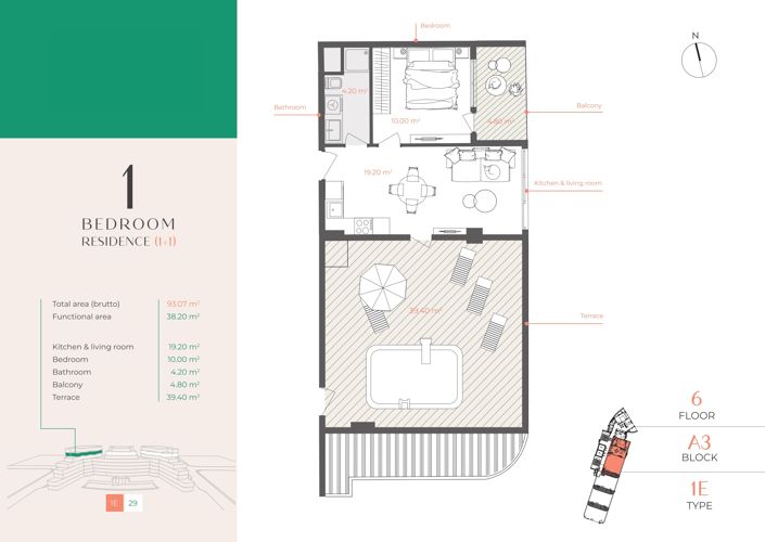 Image No.17-1 Bed Apartment for sale