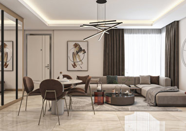 Smart Home Property Investments For Sale In Antalya - Spacious living area